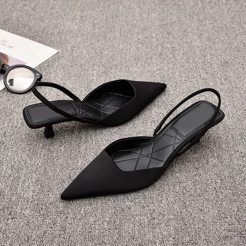 Jaghds | Summer Pointed Toe Stiletto Sandals for Women with Adjustable Strap and Comfortable Fit