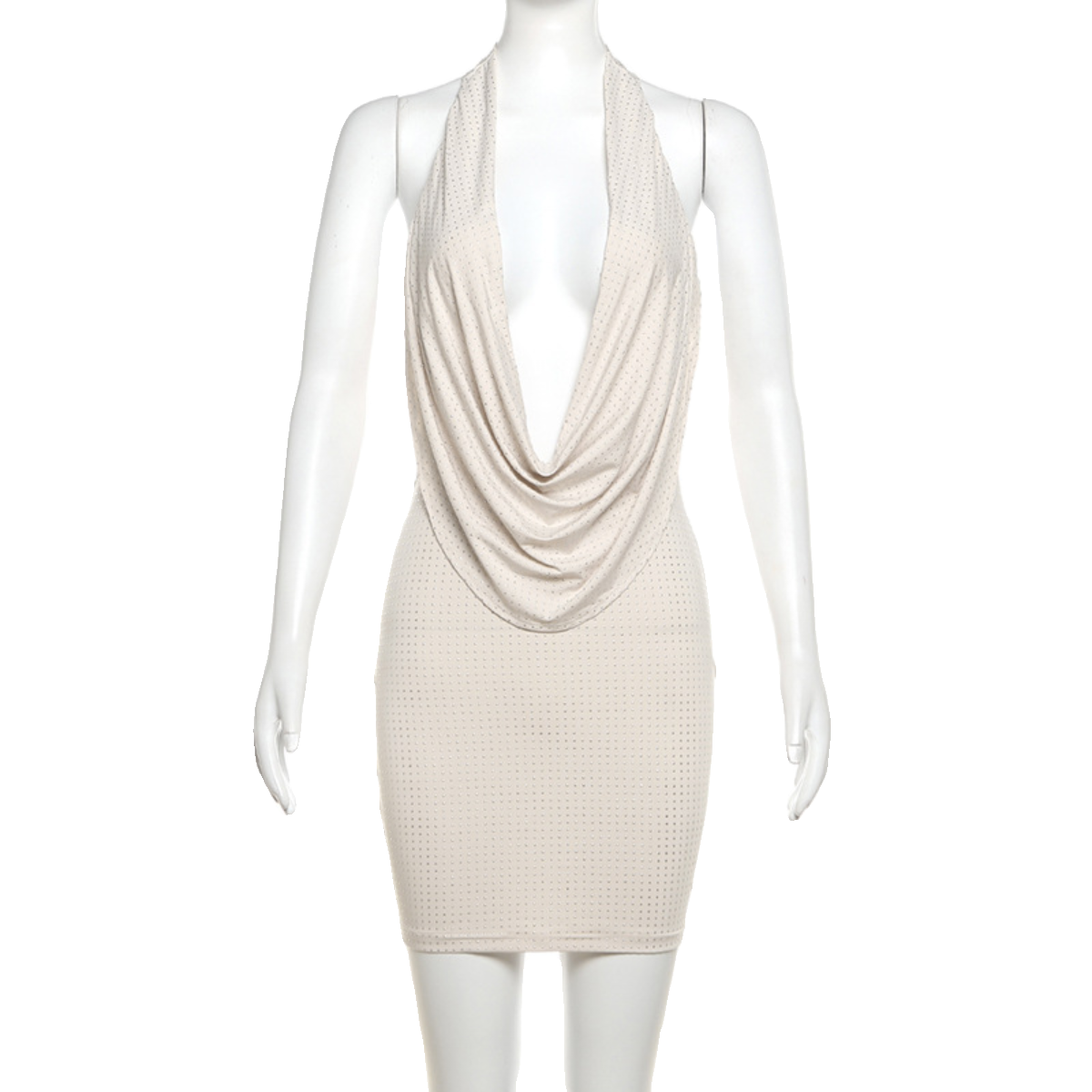 Jaghds | European and American Style Halter Neck Open Back Dress