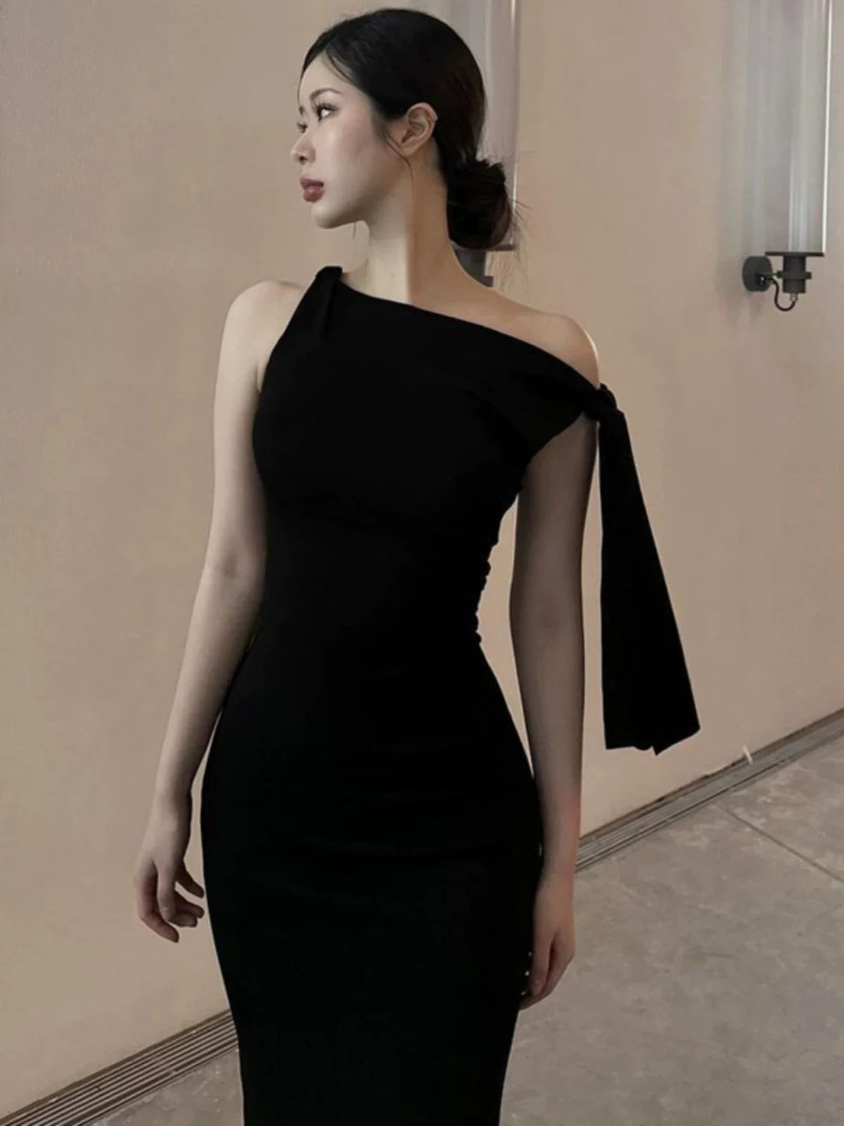 Jaghds | European and American Strapless Off-Shoulder Sleeveless Summer Dress with High