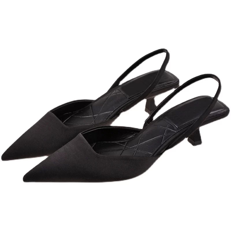 Jaghds | Summer Pointed Toe Stiletto Sandals for Women with Adjustable Strap and Comfortable Fit